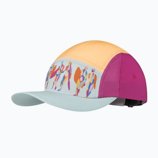 Zdjęcie produktu Czapka z daszkiem BUFF 5 Panel Go lagua pink