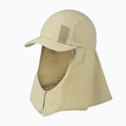 Zdjęcie produktu Czapka z daszkiem BUFF Desert solid birch grey Żółty