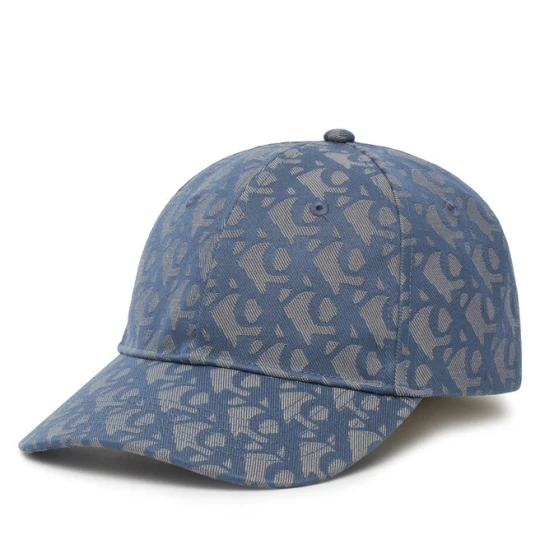 Zdjęcie produktu Czapka z daszkiem Calvin Klein Aop 6 Panel Baseball Cap LV04K5058G Niebieski