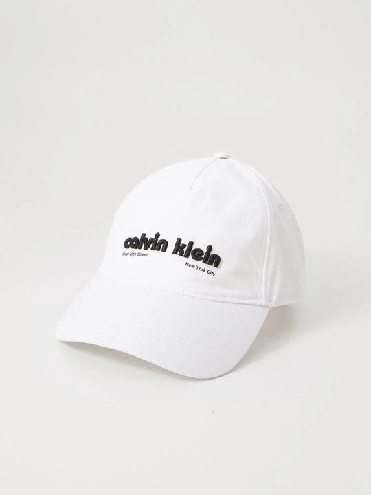 Zdjęcie produktu Czapka z daszkiem Calvin Klein Jeans biały