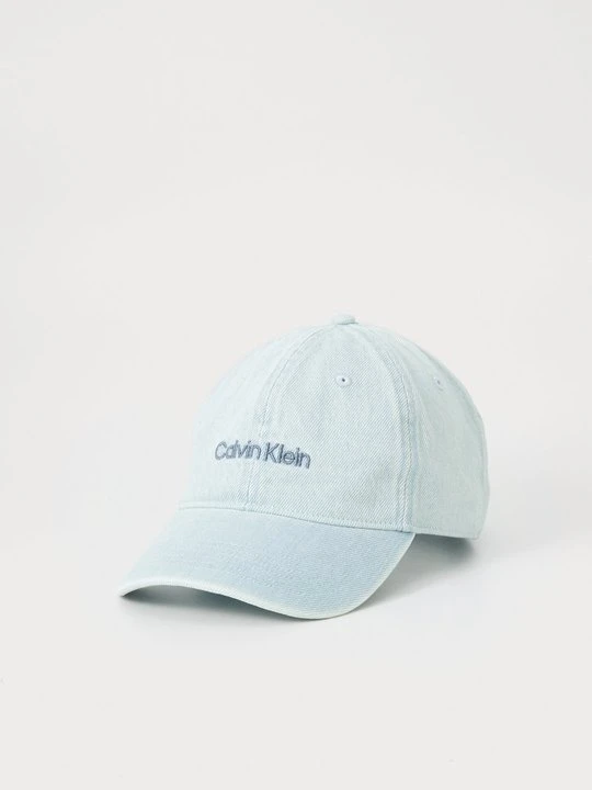 Zdjęcie produktu Czapka z daszkiem Calvin Klein Jeans jasnoniebieski denim