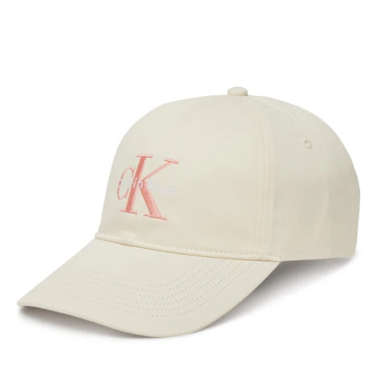 Zdjęcie produktu Czapka z daszkiem Calvin Klein Jeans Monologo LV04K5026G Żółty