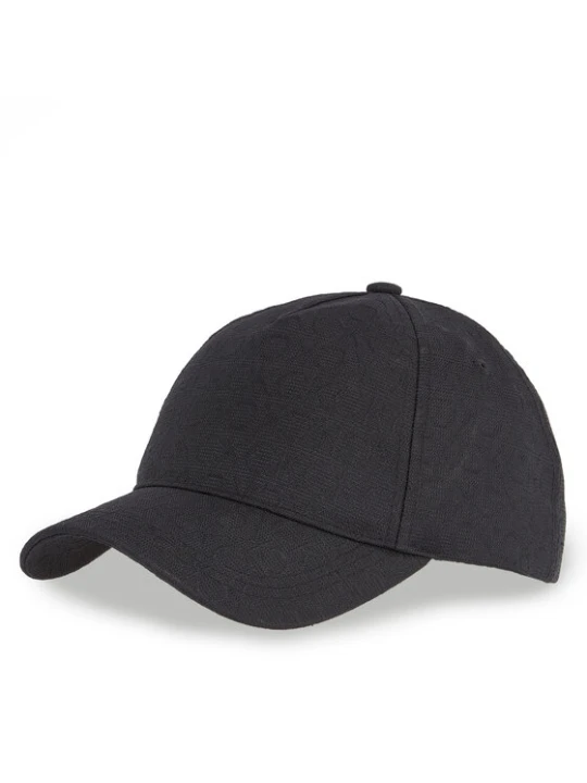 Zdjęcie produktu Czapka z daszkiem Calvin Klein Monogram Jacquard Cap K60K612871 Czarny