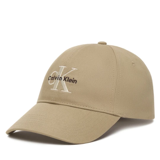 Zdjęcie produktu Czapka z daszkiem Calvin Klein Monologo Embroidery Baseball Cap LV04G5004G Beżowy