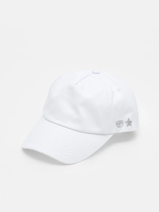 Zdjęcie produktu Czapka z daszkiem Chiara Ferragni biały