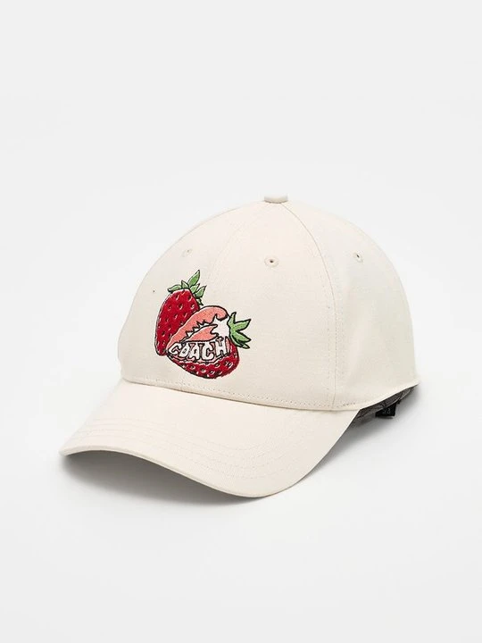 Zdjęcie produktu Czapka z daszkiem Coach czerwony