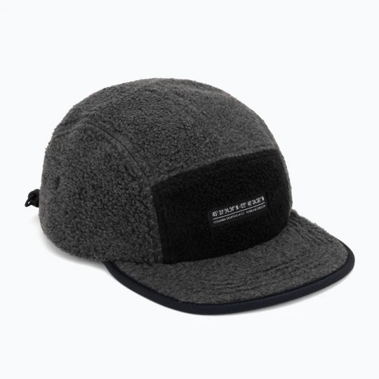 Zdjęcie produktu Czapka z daszkiem Columbia Creek Side Thermal 5 Panel charcoal heather fleece / black ripstop Szary