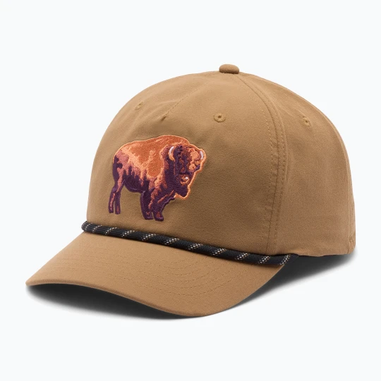 Zdjęcie produktu Czapka z daszkiem Columbia Ecoscape 3D Stretch Snpback delta / buffalo Brązowy