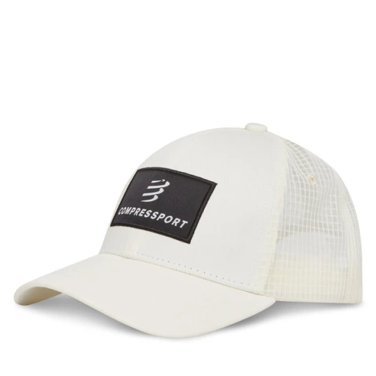 Zdjęcie produktu Czapka z daszkiem Compressport XHWU6980018TU Kremowy