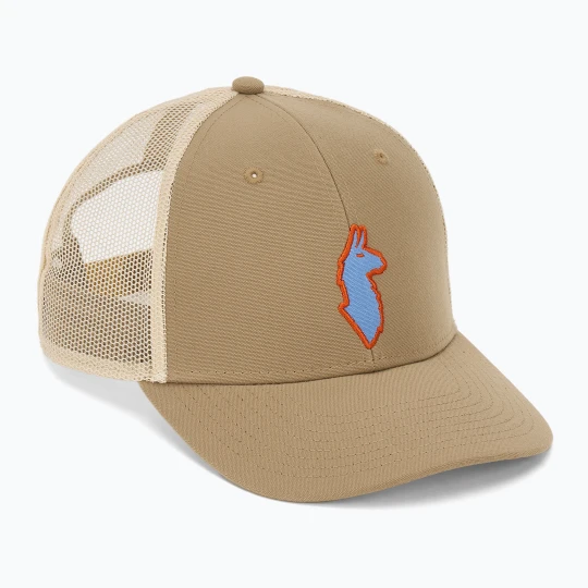 Zdjęcie produktu Czapka z daszkiem Cotopaxi Llama Trucker desert Beżowy