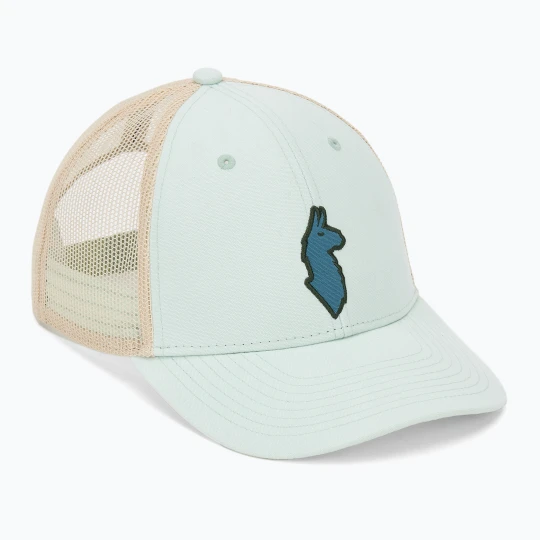 Zdjęcie produktu Czapka z daszkiem Cotopaxi Llama Trucker foam Biały