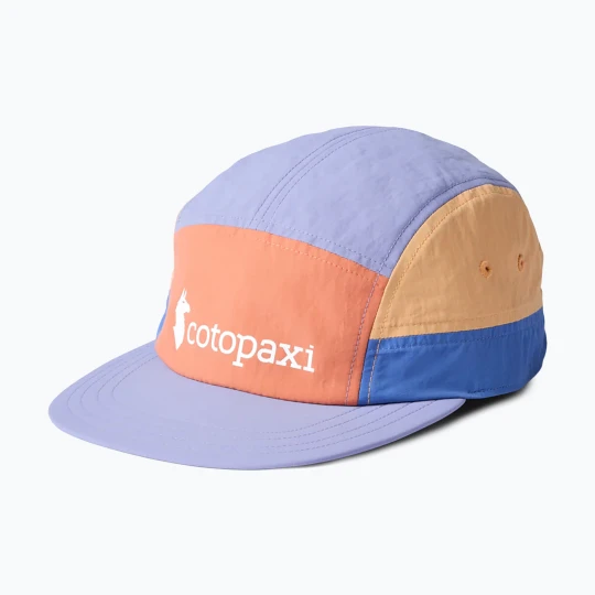 Zdjęcie produktu Czapka z daszkiem Cotopaxi Tech 5 Panel grapefruit and aster Fioletowy