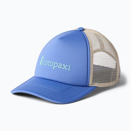 Zdjęcie produktu Czapka z daszkiem Cotopaxi Vintage Trucker azure Niebieski