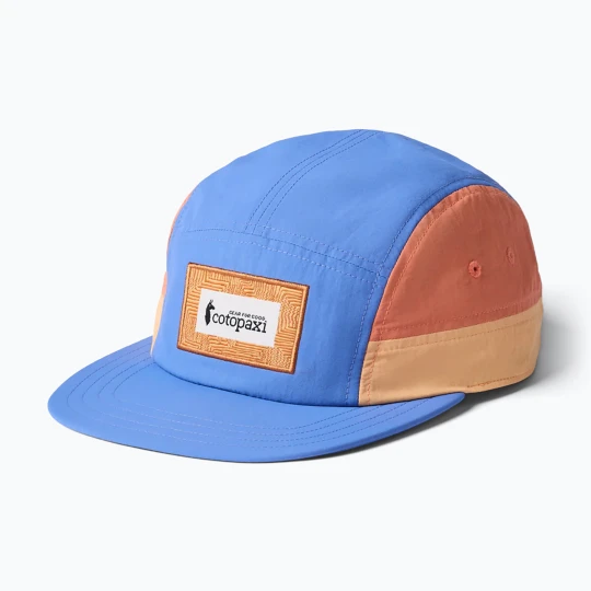 Zdjęcie produktu Czapka z daszkiem Cotopaxi Zen Garden Tech 5 Panel azure Niebieski