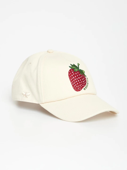 Zdjęcie produktu Czapka z daszkiem damska Gufo WEEKEND MAX MARA