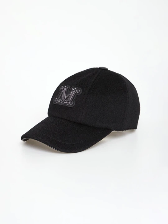 Zdjęcie produktu Czapka z daszkiem damska wełniana Fedora MAX MARA ACCESSORI