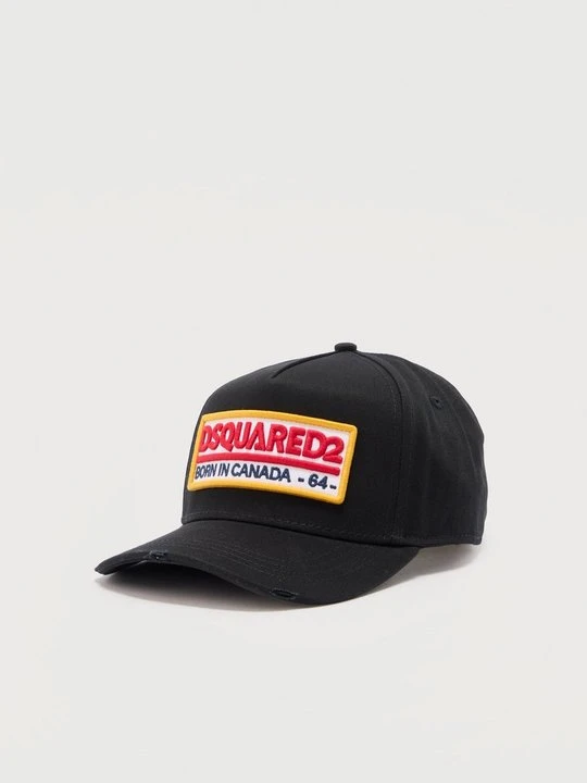 Zdjęcie produktu Czapka z daszkiem Dsquared2 czarny