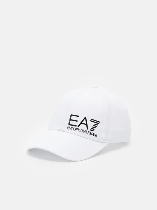 Zdjęcie produktu Czapka z daszkiem EA7 Emporio Armani biały