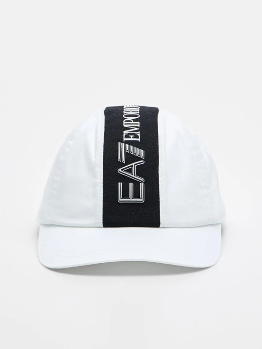 Zdjęcie produktu Czapka z daszkiem EA7 Emporio Armani biały