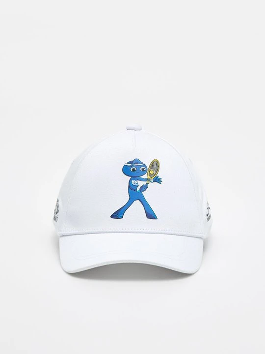 Zdjęcie produktu Czapka z daszkiem EA7 Emporio Armani biały