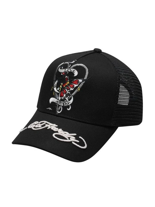 Zdjęcie produktu Czapka z daszkiem Ed Hardy czarny
