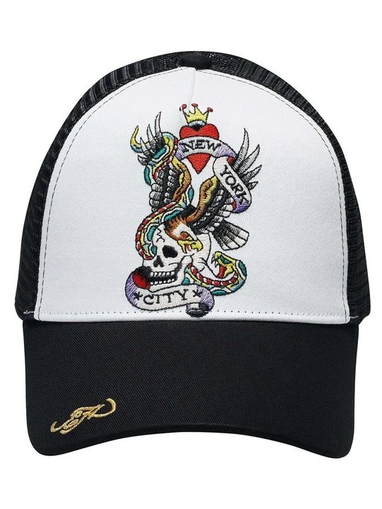 Zdjęcie produktu Czapka z daszkiem Ed Hardy biały