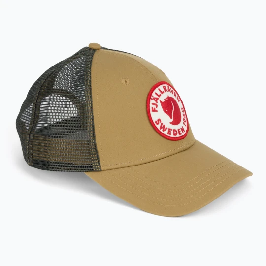 Zdjęcie produktu Czapka z daszkiem Fjällräven 1960 Logo Langtradarkeps buckwheat brown