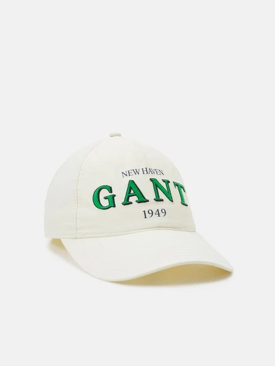Zdjęcie produktu Czapka z daszkiem Gant mleczny