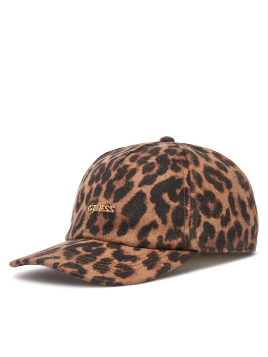 Zdjęcie produktu Czapka z daszkiem Guess AW5641 WOL01 Brązowy