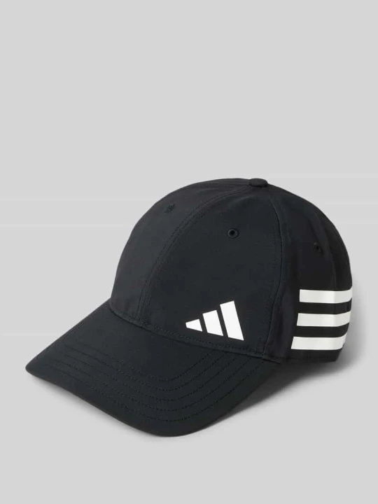 Zdjęcie produktu Czapka z daszkiem i nadrukiem z logo Adidas Czarny