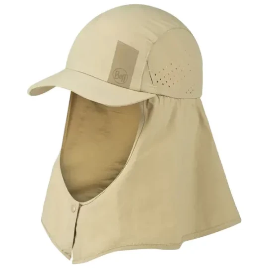 Zdjęcie produktu Czapka z daszkiem i osłoną na kark Desert Cap Buff Beżowy