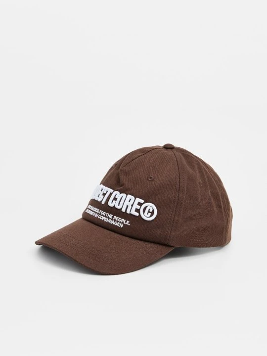 Zdjęcie produktu Czapka z daszkiem Jack&Jones ciemnobrązowy