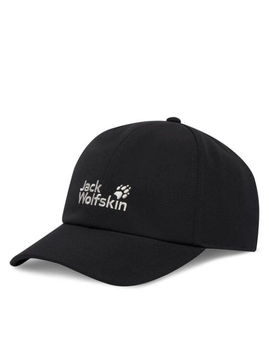 Zdjęcie produktu Czapka z daszkiem Jack Wolfskin Baseball Cap A65769 Czarny