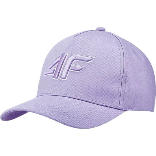 Zdjęcie produktu Czapka z daszkiem juniorska 4FJWSS24ACABF246 4F Fioletowy