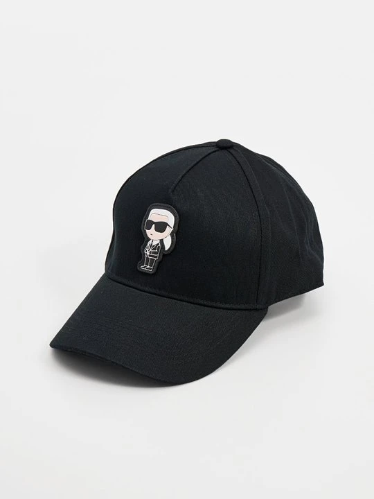 Zdjęcie produktu Czapka z daszkiem KARL LAGERFELD czarny