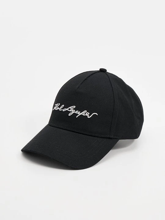 Zdjęcie produktu Czapka z daszkiem KARL LAGERFELD czarny