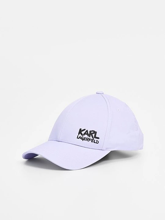 Zdjęcie produktu Czapka z daszkiem KARL LAGERFELD fioletowy
