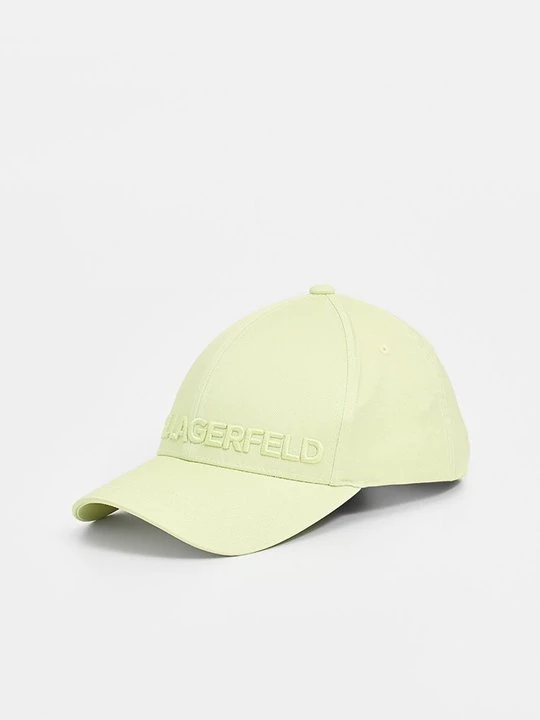 Zdjęcie produktu Czapka z daszkiem KARL LAGERFELD żółty