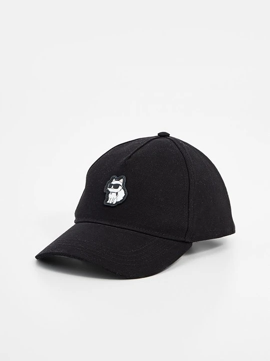 Zdjęcie produktu Czapka z daszkiem KARL LAGERFELD czarny