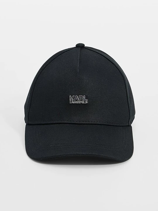 Zdjęcie produktu Czapka z daszkiem KARL LAGERFELD czarny