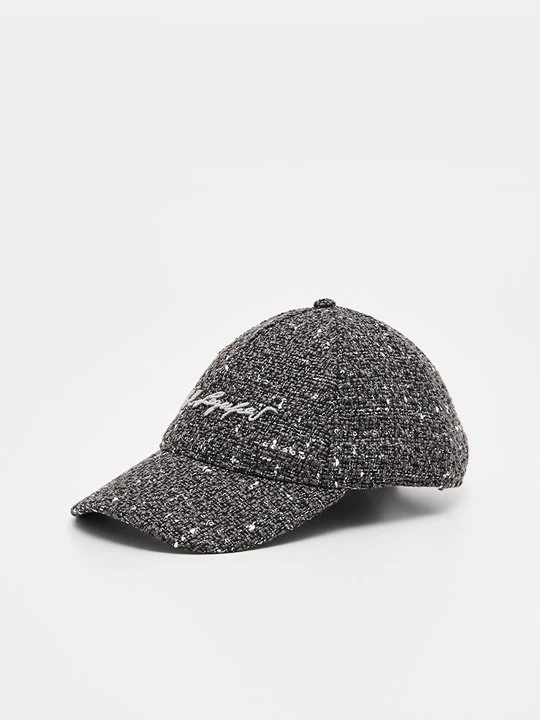 Zdjęcie produktu Czapka z daszkiem KARL LAGERFELD szary