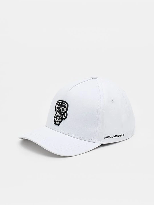 Zdjęcie produktu Czapka z daszkiem KARL LAGERFELD biały