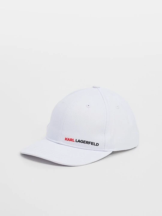 Zdjęcie produktu Czapka z daszkiem KARL LAGERFELD biały