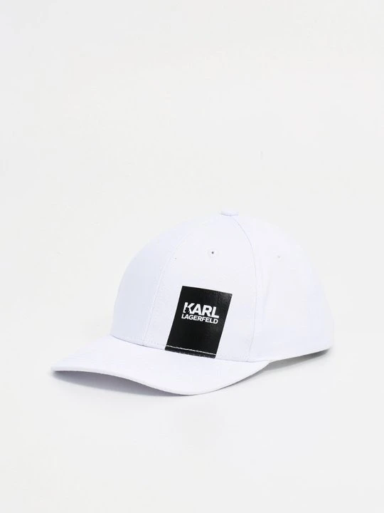Zdjęcie produktu Czapka z daszkiem KARL LAGERFELD biały