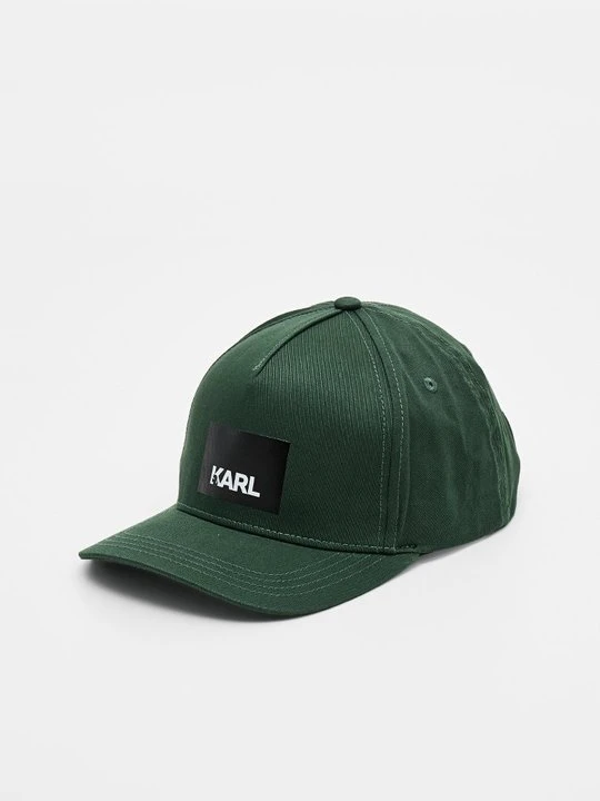 Zdjęcie produktu Czapka z daszkiem KARL LAGERFELD zielony