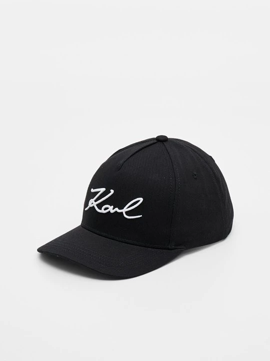 Zdjęcie produktu Czapka z daszkiem KARL LAGERFELD czarny