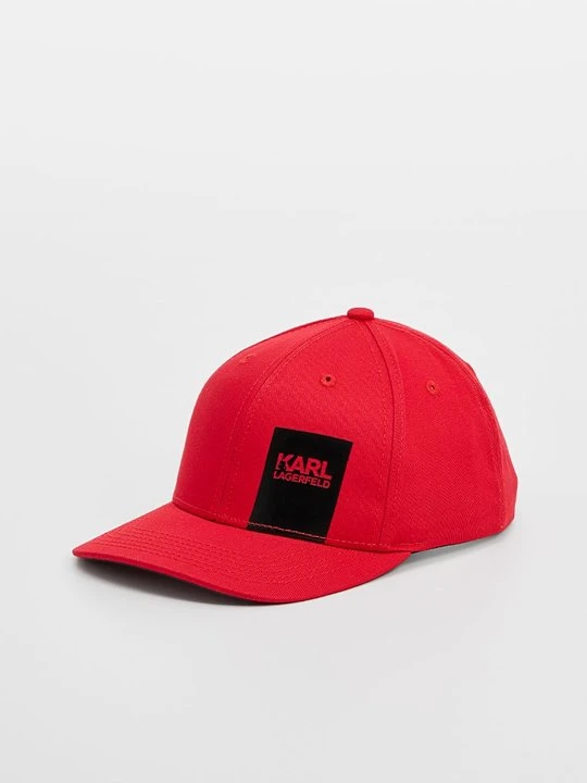 Zdjęcie produktu Czapka z daszkiem KARL LAGERFELD czerwony