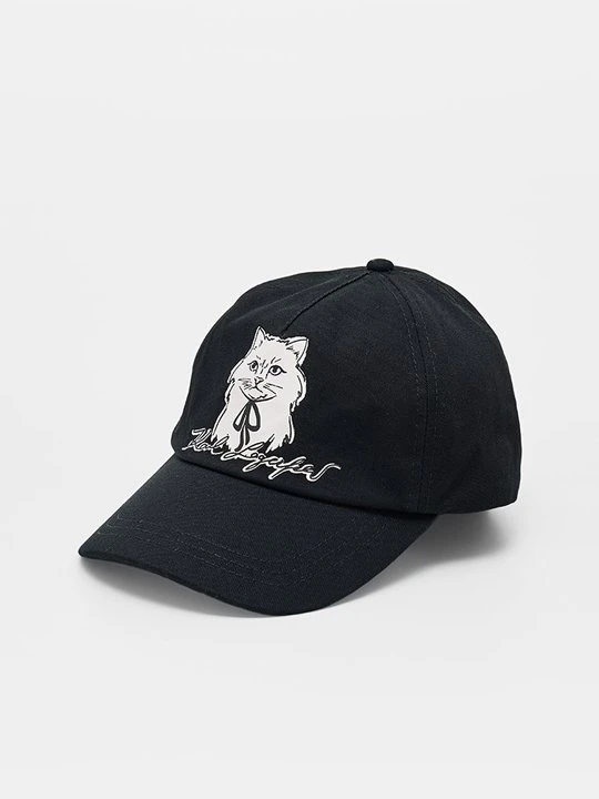 Zdjęcie produktu Czapka z daszkiem KARL LAGERFELD czarny