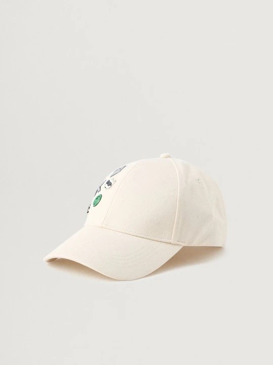 Zdjęcie produktu Czapka z daszkiem KARL LAGERFELD beżowy
