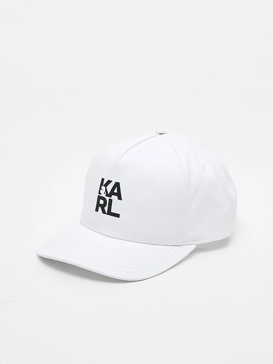 Zdjęcie produktu Czapka z daszkiem KARL LAGERFELD biały